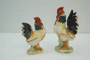 ceramic Roosters
