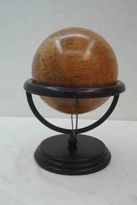 world globe in stand