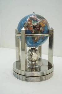 world globe in stand