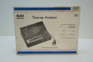 vintage tune up analyzer