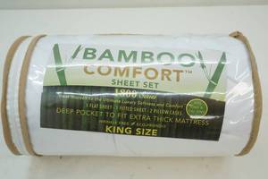 Bamboo sheet set