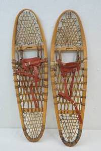 vintage snow shoes