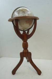 world globe in stand