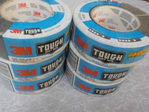 6 Rolls 3M Tough Draft Tape 1.88x4...