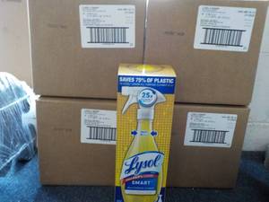4 - 32 ct Boxes Lysol, Smart Cleane...