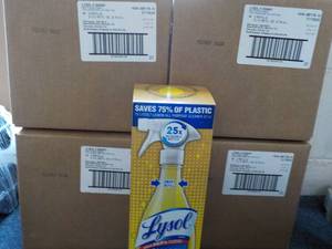 4 - 32 ct Boxes Lysol, Smart Cleane...