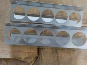 2 Metal 5 Can Display Wall Shelves...