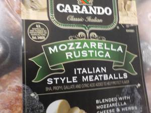 4 - 16 oz Frozen Pkgs Carando Mozza...