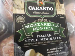 4 - 16 oz Frozen Pkgs Carando Mozza...