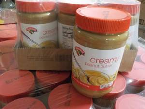 6 - 40 oz Jars Hannaford Creamy Pea...
