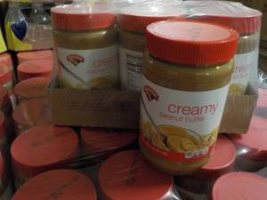 6 - 40 oz Jars Hannaford Creamy Pea...