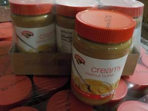 6 - 40 oz Jars Hannaford Creamy Pea...