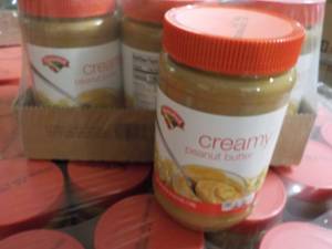 6 - 40 oz Jars Hannaford Creamy Pea...