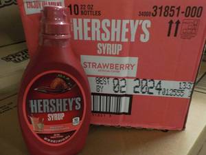10 ct Box 22 oz Bottles Hersheys S...