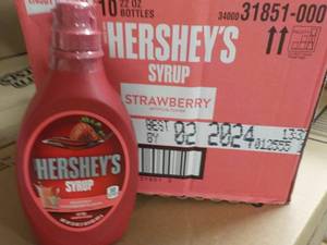 10 ct Box 22 oz Bottles Hersheys S...