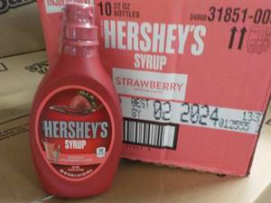10 ct Box 22 oz Bottles Hersheys S...