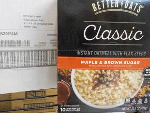 6 ct Box Better Oats Classic Instan...