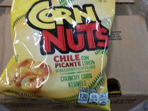 3 - 12 ct boxes Corn Nuts Chili Pic...