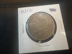 lot 56 image: 1921D SILVER MORGAN DOLLAR