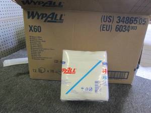 case of wypall x60 12 packages 76 p...