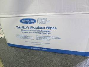 case of teknipure microfiber wipes ...