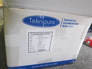 case of teknipure microfiber wipes ...