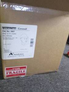 coverall full face mask 100 per cas...