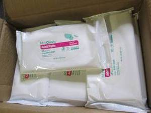 medichoice adult wipes 24 packs wit...