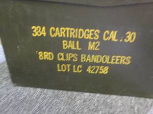 ammo box full of .308 ammo 250 roun...