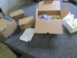 4 samsung security cameras...