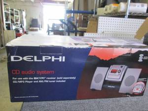 delphi cd audio system...