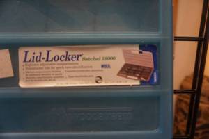 lot 127 image: Lid Locker Model 18000 Tackle Box