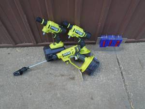 Ryobi cordless pressure washer. No battery. As shown.