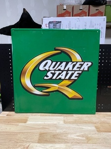 lot 45 image: Quaker State Sign