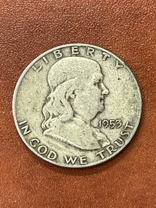 1953-D Franklin Half Dollar