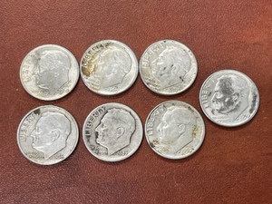 Roosevelt Silver Dimes