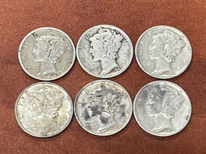 Mercury Silver Dimes