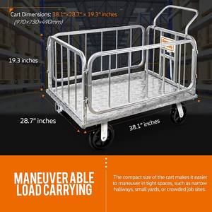 lot 4 image: GCM SuperHandy Cargo Trailer Utility Cart