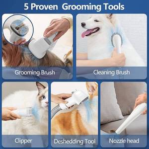 lot 16 image: RyRot Pet Grooming Vacuum and Dog Grooming Kit