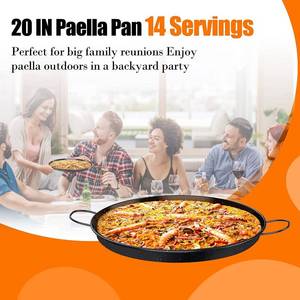 lot 39 image: Grill Force Paella Pan Burner Stand Set
