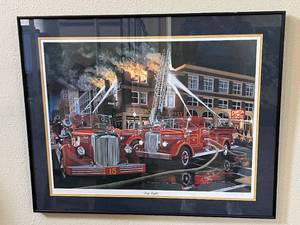 Dave Snyder- Dog Fight  Signed and Numbered Print