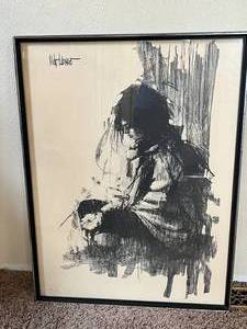 Rare  MCM Aldo Luongo Print