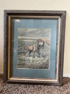 Vintage Edwin Megargee Chesapeak Bay Print