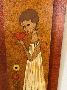 Painted Wood Plaque