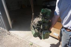 lot 9 image: Wico Electric Model B - 4027 4 Cylinder Pony Starting Motor For John Deere Tractor