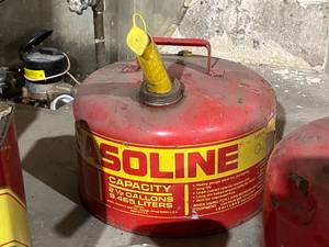 Vintage Gasoline Cans & More