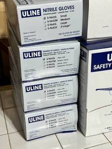 Uline Gloves and Safety Glasses