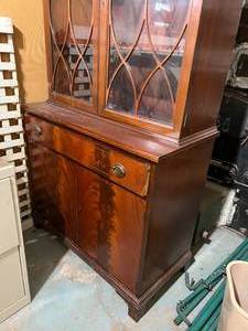 Vintage Cherry Wood Cabinet