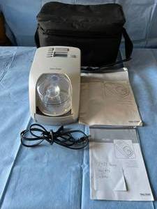 lot 8 image: MSRP $1800 Fisher & Paykel Healthcare SleepStyle 200 CPAP Machine WHumidifierReservoir, Travel Bag & Manual - Works Great&nbsp1st Pic Is Stock Photo - Rest Are Actual Items No Hose or Mask Included