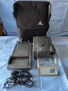 lot 14 image: MSRP $1800 Respironics REMstar Plus CPAP Machine With Heated Humidifier Includes Reservoir, Travel Bag, Power Cord & Base - Good Working Condition&nbsp1st Pic Is Stock Photo - Rest Are Actual Items